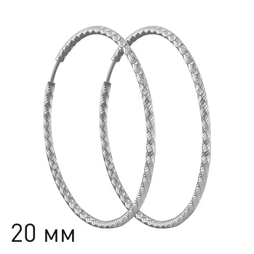 Серьги 94140029 (Ag 925 Белый)