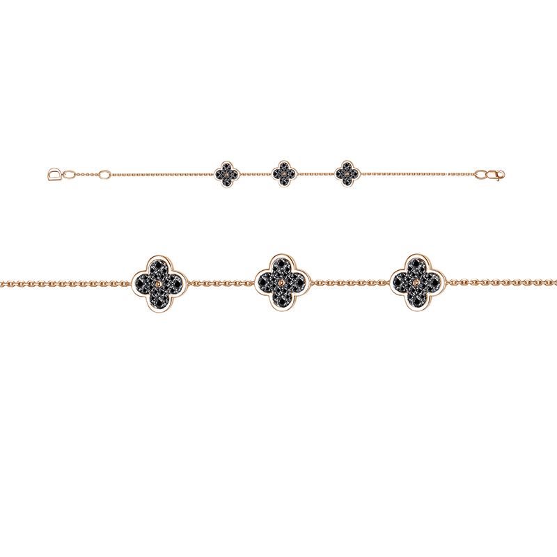 Браслет д7701715р (Au 585 Красный)