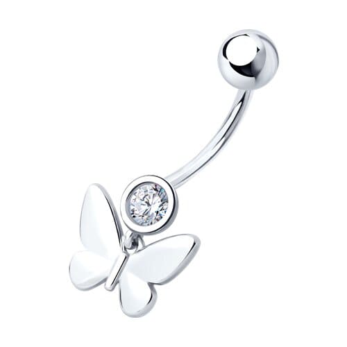 Пирсинг 94060077 (Ag 925 Белый)