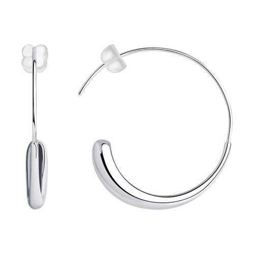 Серьги 94025103 (Ag 925 Белый)