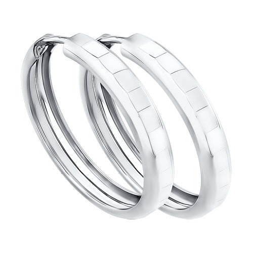 Серьги 94140062 (Ag 925 Белый)