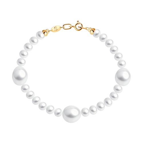 Браслет 795049 (Au 585 Красный)