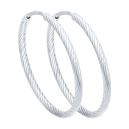 Серьги 94140002 (Ag 925 Белый)