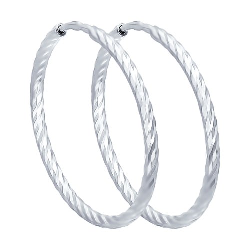 Серьги 94140017 (Ag 925 Белый)