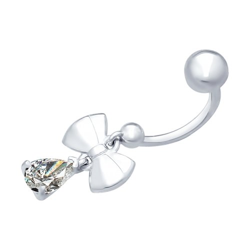 Пирсинг 94060080 (Ag 925 Белый)