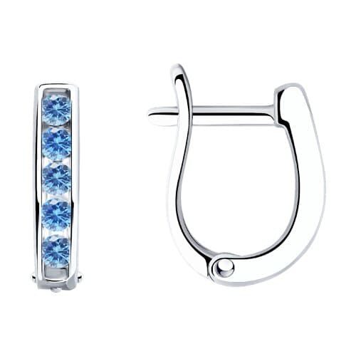 Серьги 94026404 (Ag 925)