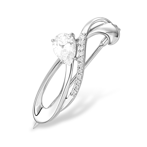 Брошь 15100112227 (Ag 925)