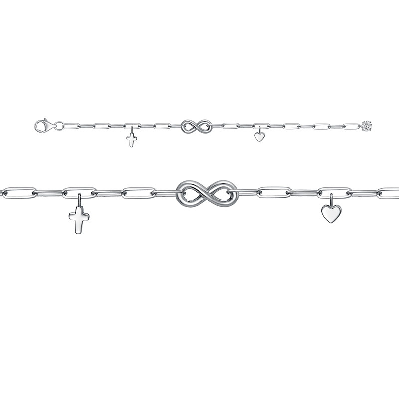 Браслет с7703711ш/19,5 (Ag 925)