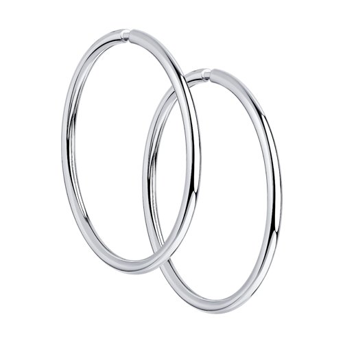 Серьги 94140043 (Ag 925 Белый)