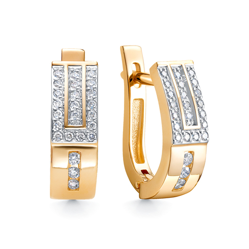 Серьги 822-2100 (Au 585)