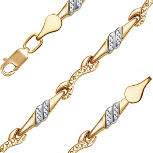 Браслет ТАБ 4 (Au 585)