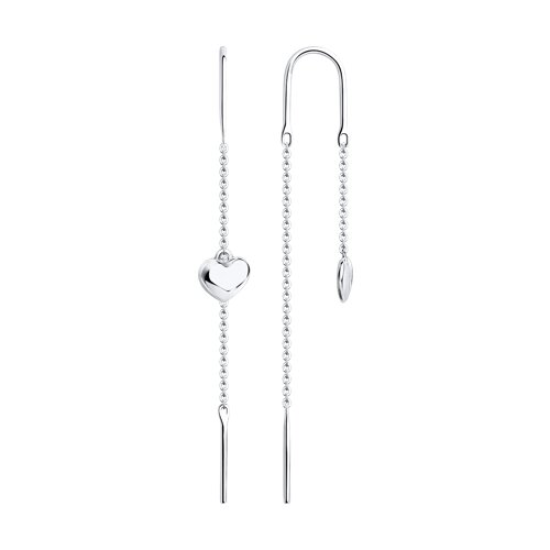 Серьги 94-123-01504-1 (Ag 925 Белый)