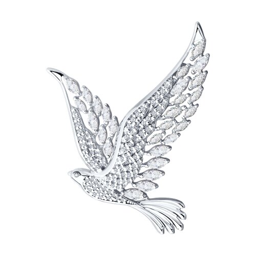 Брошь 94040327 (Ag 925)