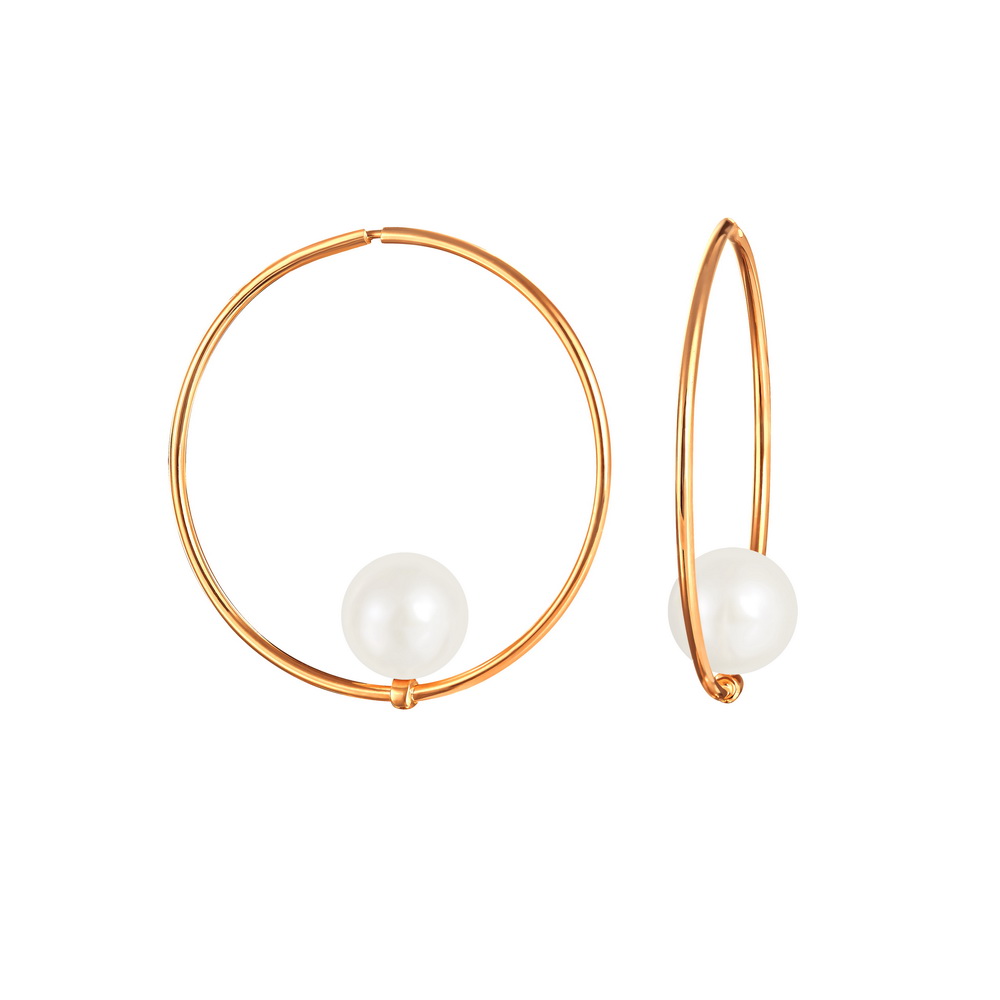 Серьги 290-1-00230 (Au 585)