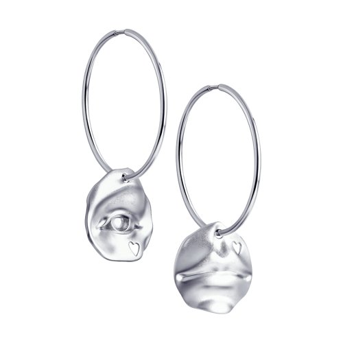 Серьги 94024260 (Ag 925 Белый)