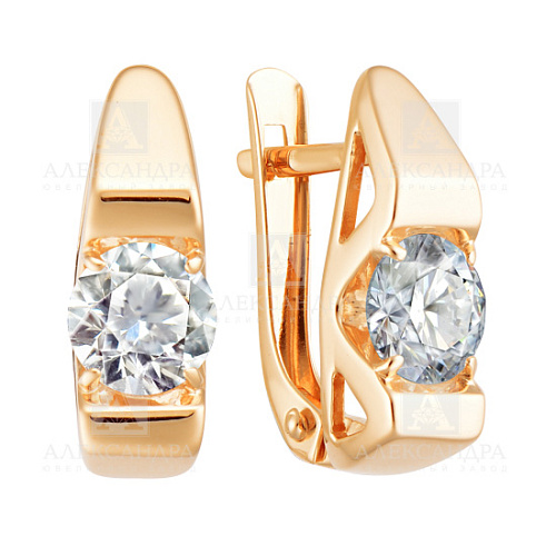 Серьги кл3418а-62 (Au 585)