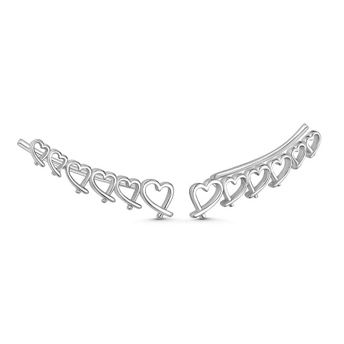Серьги с058р (Ag 925)