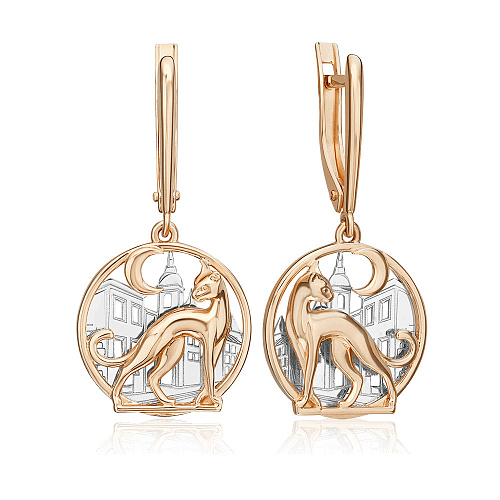 Серьги 02-5422-00-000-1111 (Au 585)